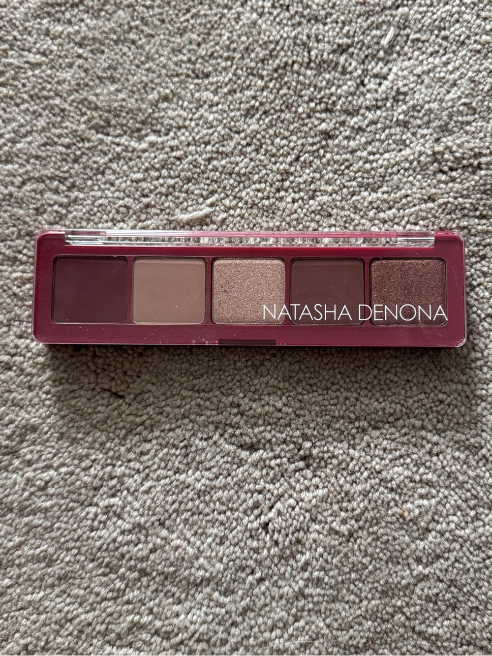 Natasha Denona Plum & Rose Eyeshadow Palette - 5 Shade Set
